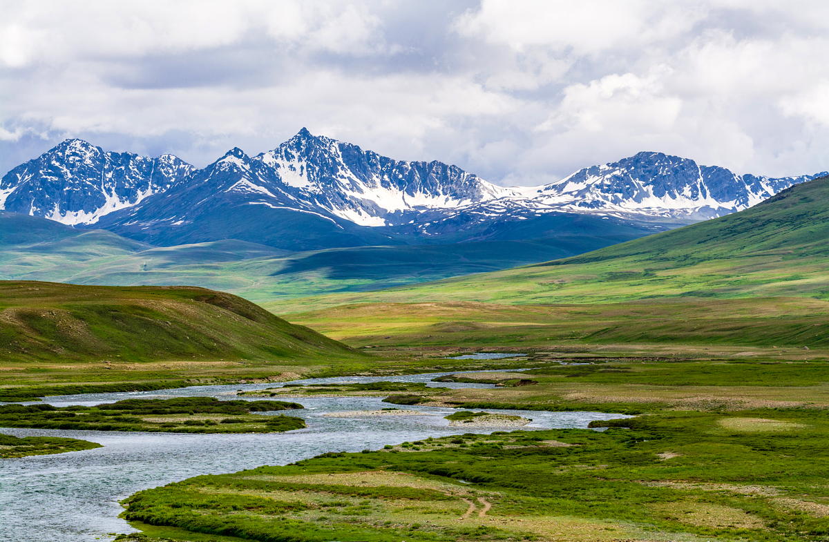 The Deosai Plains in the northern portion of the Kashmir region, Pakistan