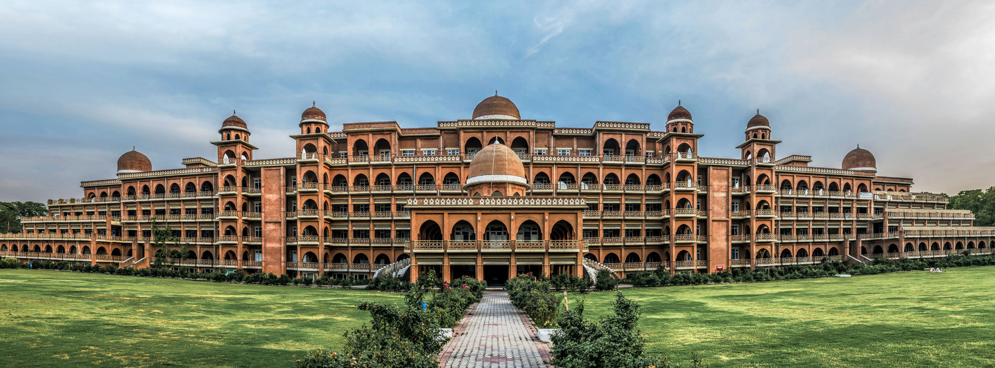 Mughal architectural style building of the University of Peshawar, Khyber Pakhtunkhwa province