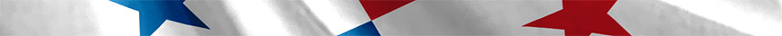 Panama Flag detail 