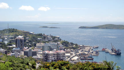 Downtown Port Moresby