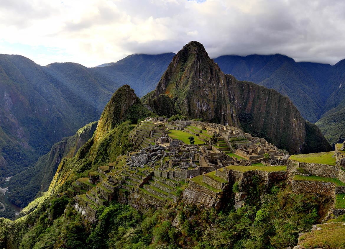 View of Machu Picchu, Peru