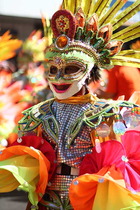 MassKara Festival, Bacolod. Western Visayas.