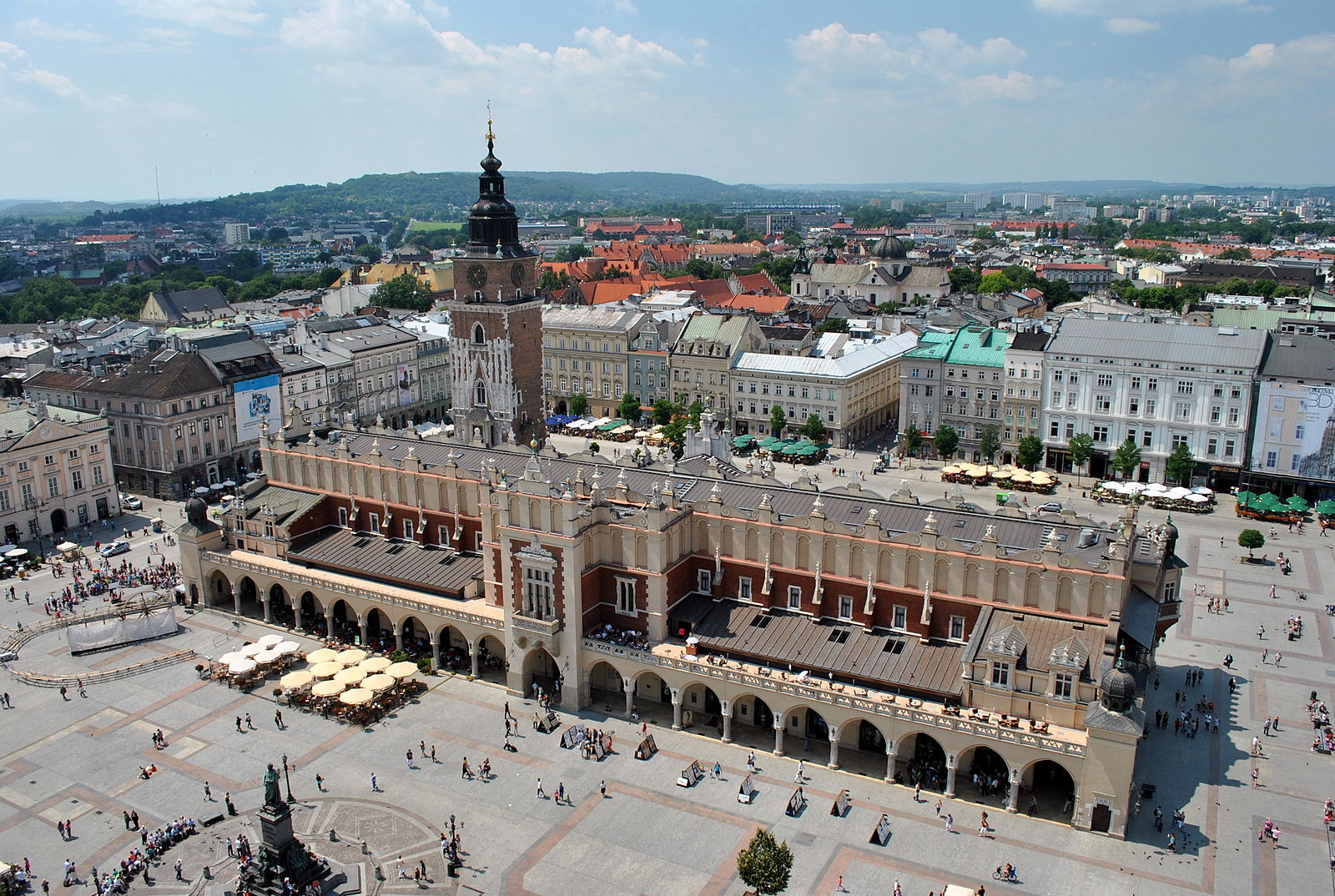 Kraków Cloth Hall, main market square in Krakow
