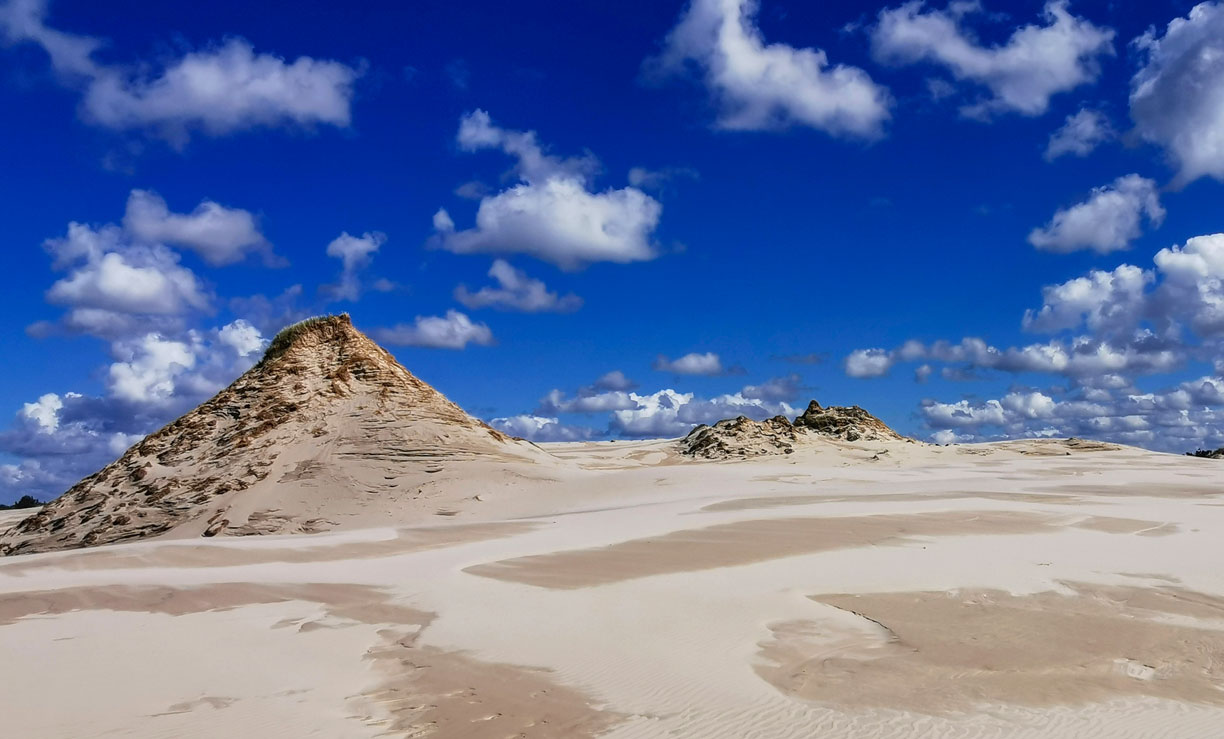Słowiński National Park near Leba in Poland.