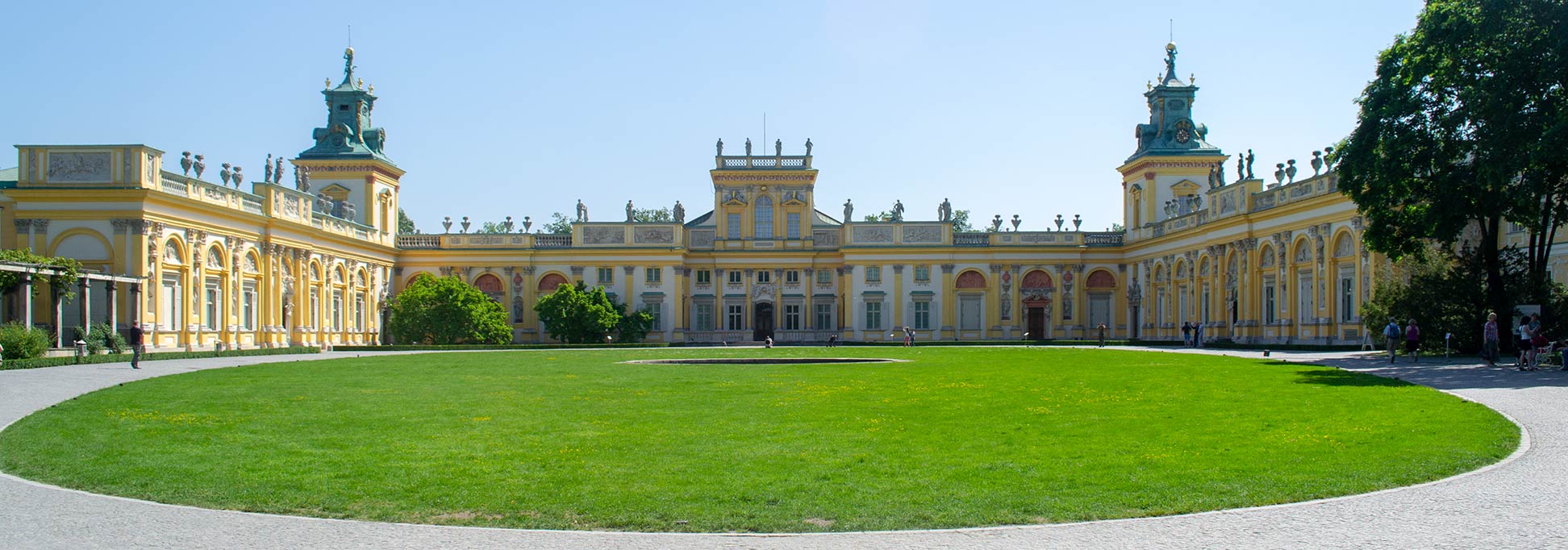 17th-century royal palace in Wilanów district of Warsaw, Poland