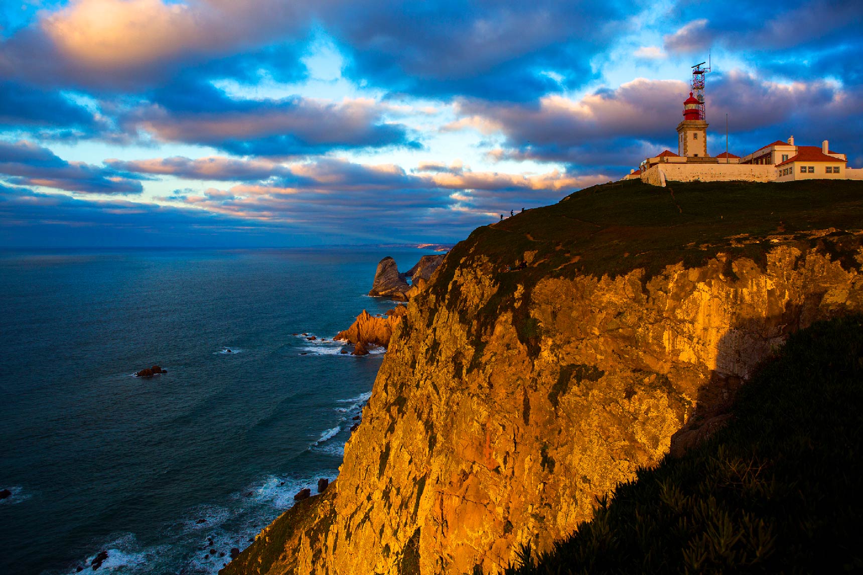 Portugal, Cabo da Roca - the westernmost point of continental Europe and the Eurasian mainland.