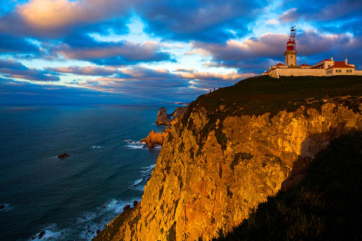 Portugal, Cabo da Roca - the westernmost point of continental Europe and the Eurasian mainland.