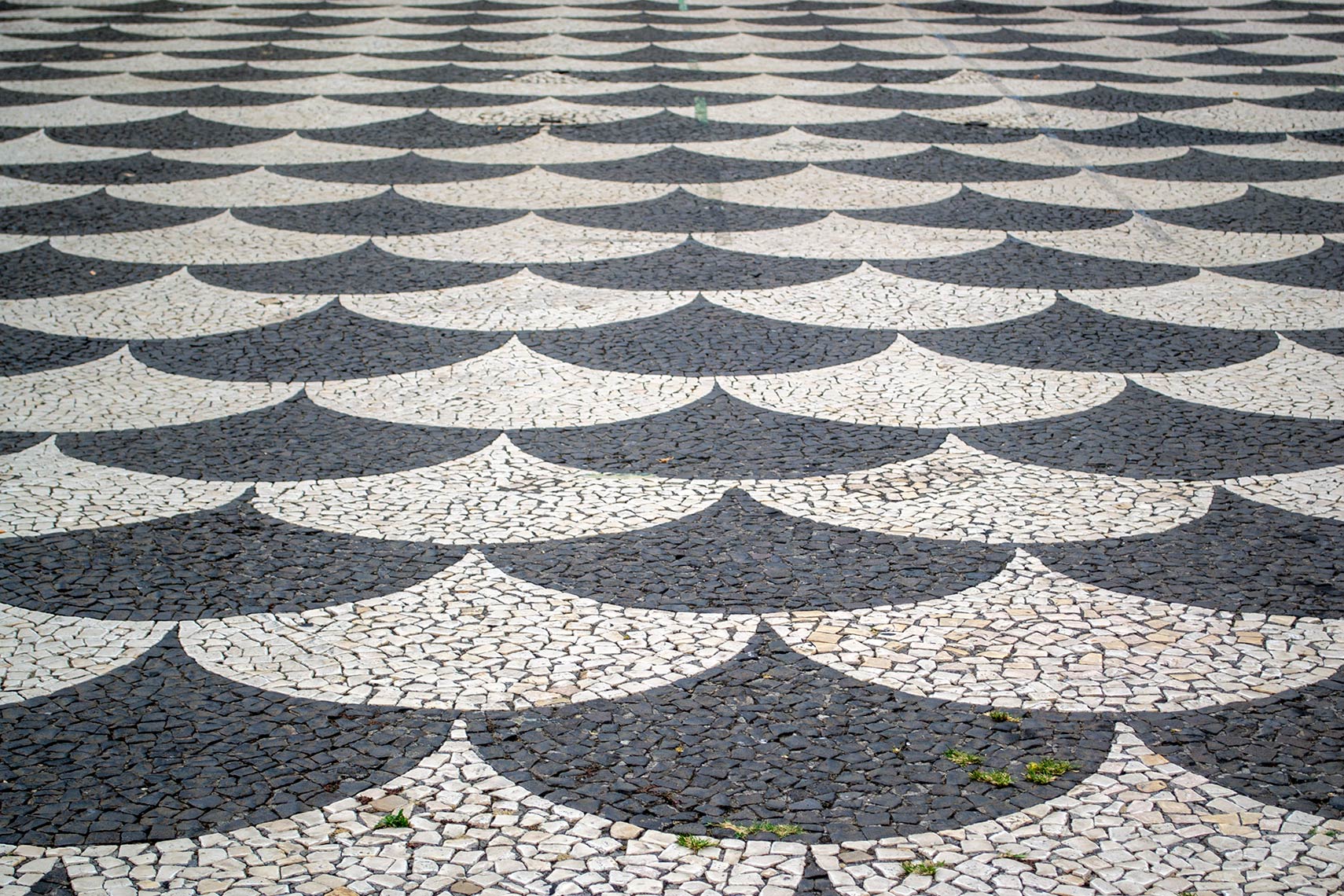 Calçada Portuguesa in Funchal, Madeira