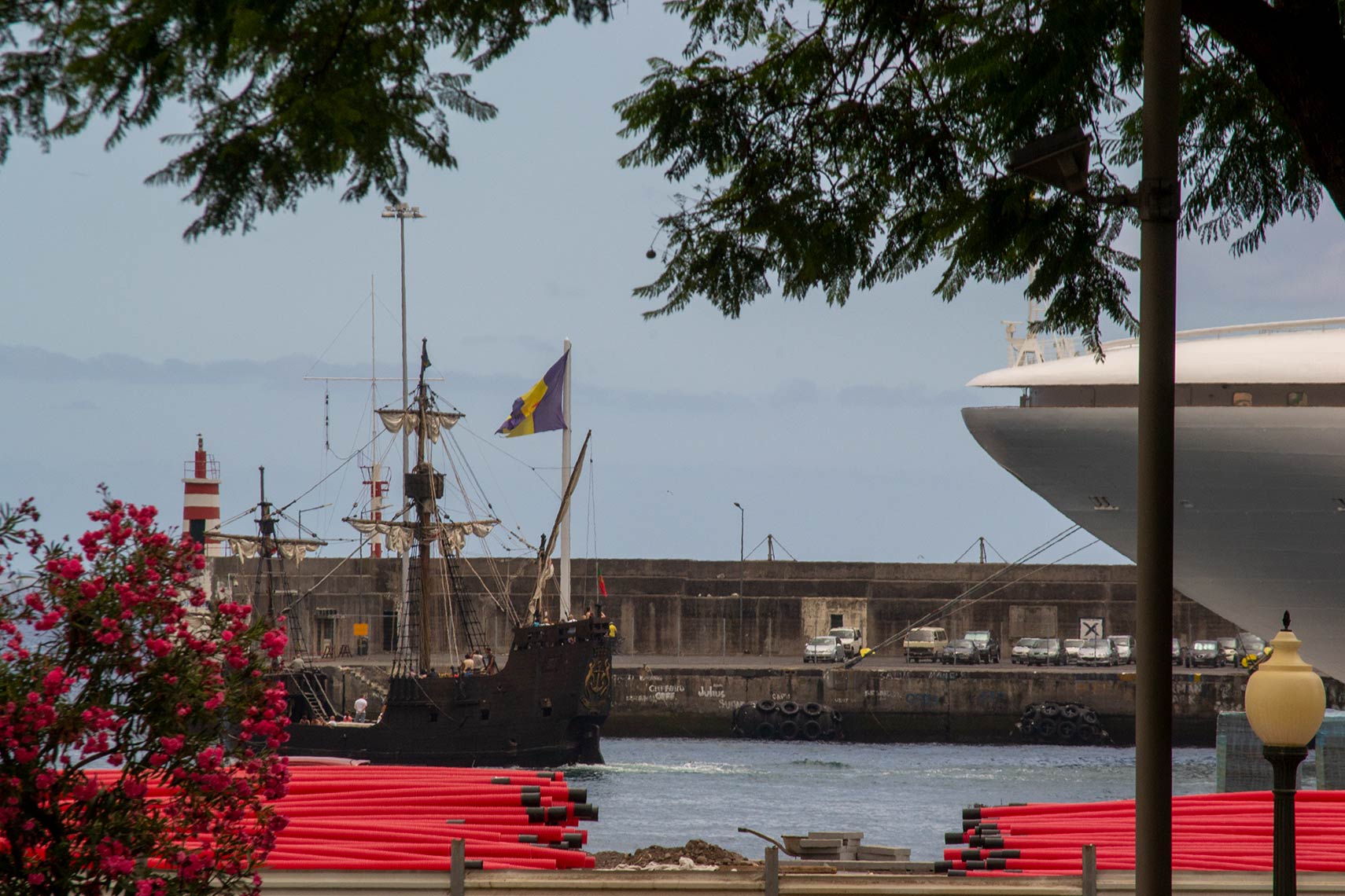 Port of Funchal, Madeira island, Portugal