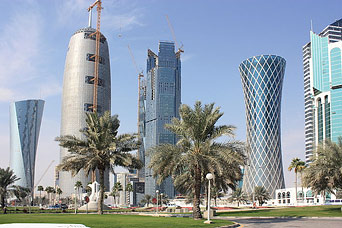 Google Map of Qatar - Nations Online Project