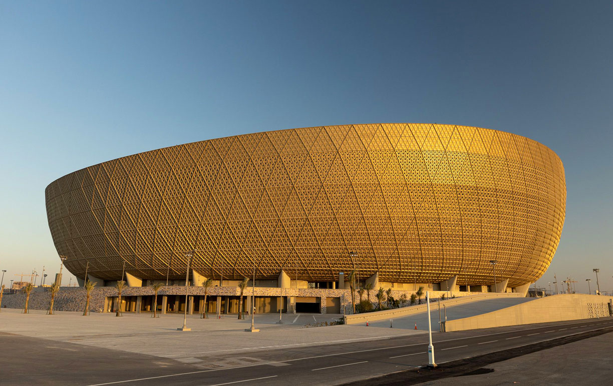 Lusail Stadium in Lusail will host the final game of the 2022 FIFA World Cup in Qatar.