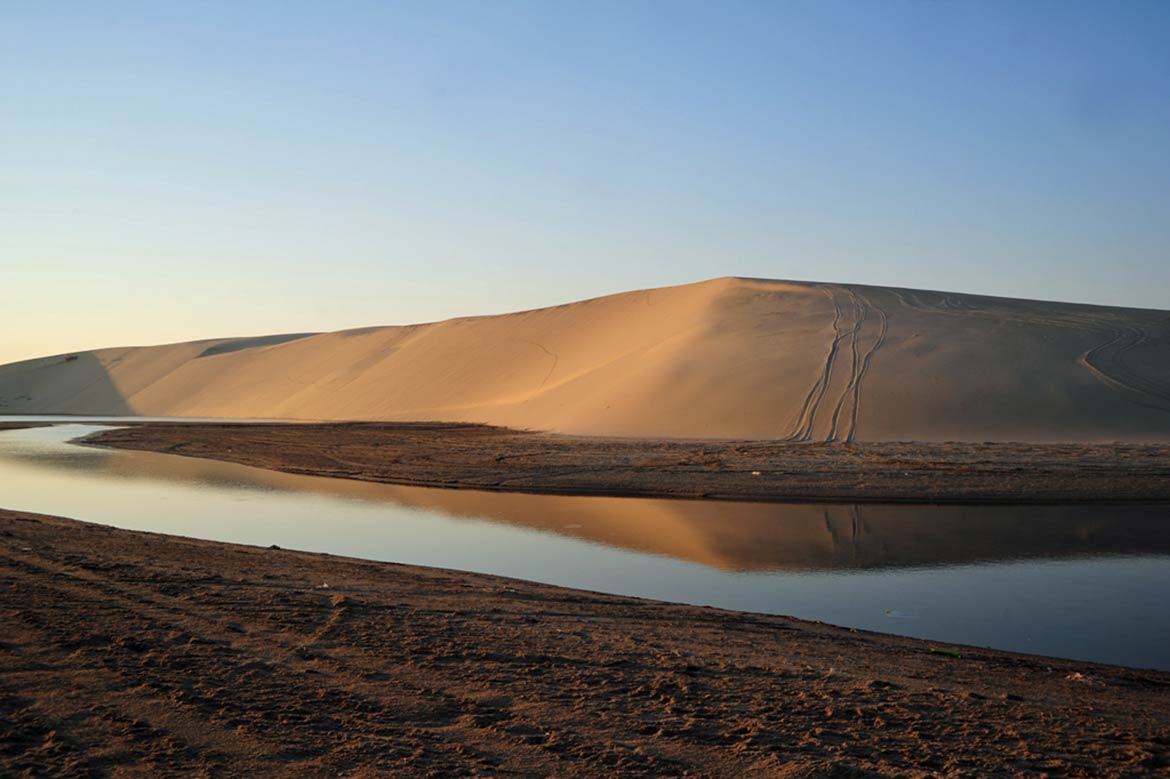 Desert south of Doha