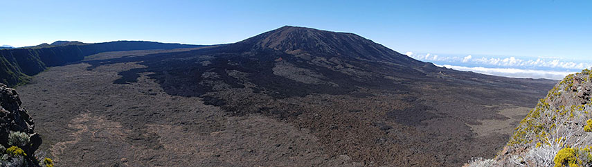 Piton de la Fournaise volcano