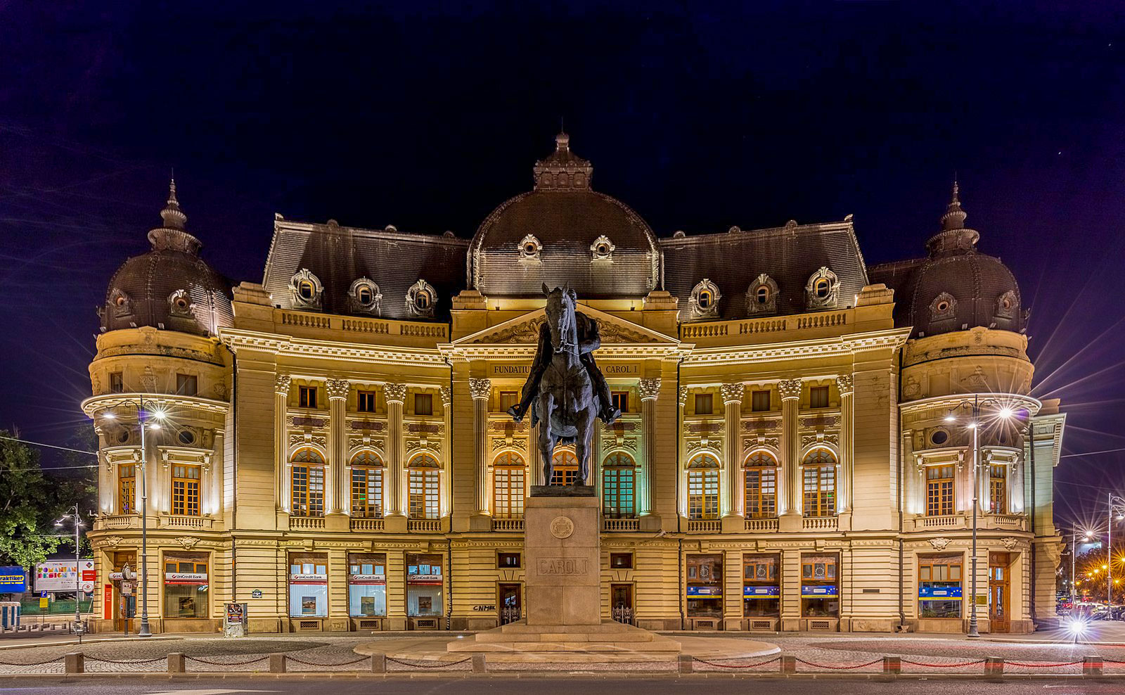 Building of the Central University Library of Bucharest