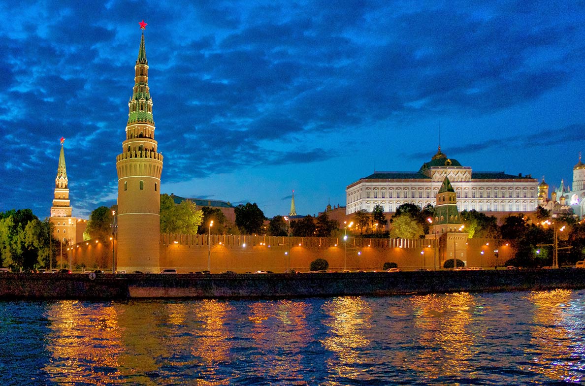 The Kremlin complex in Moscow