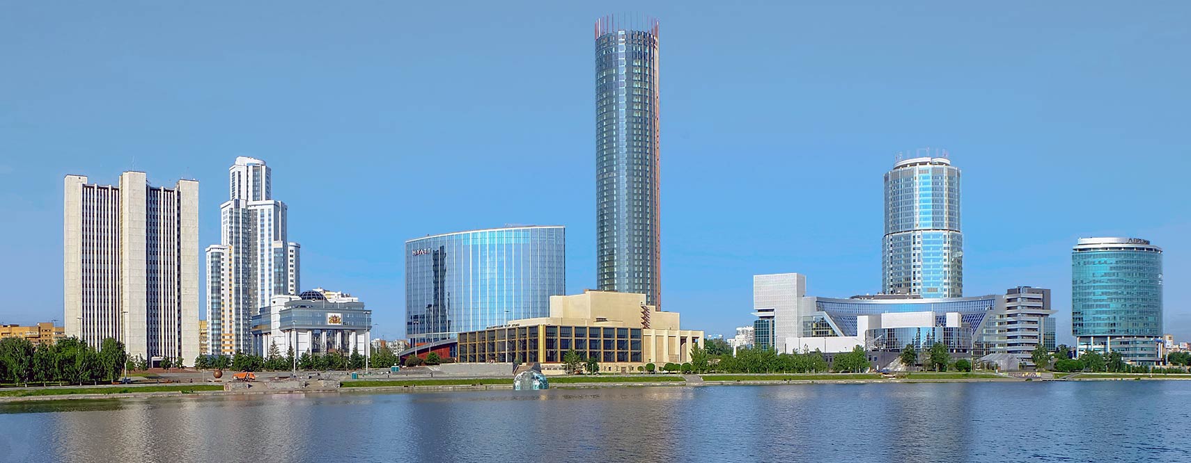 Google Map Of Yekaterinburg Russian Federation Nations Online Project