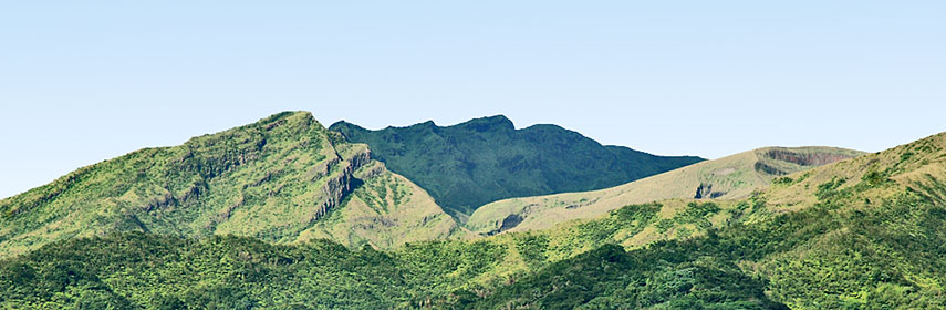 Soufriere vulcano on St. Vincent