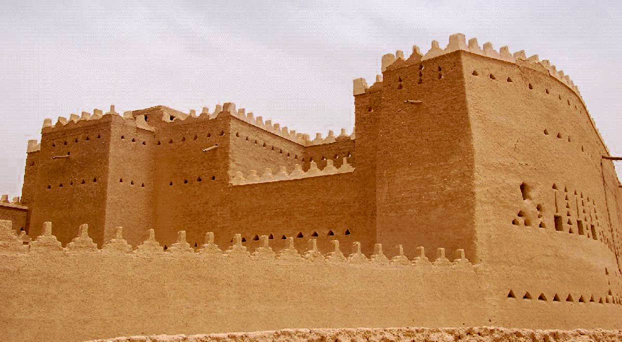 Saad ibn Saud Palace near Riyadh in  Saudi Arabia