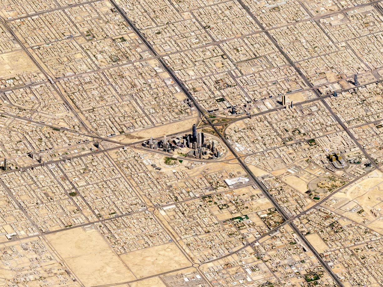 Riyadh Map With Districts Google Map Of Riyadh, Saudi Arabia - Nations Online Project