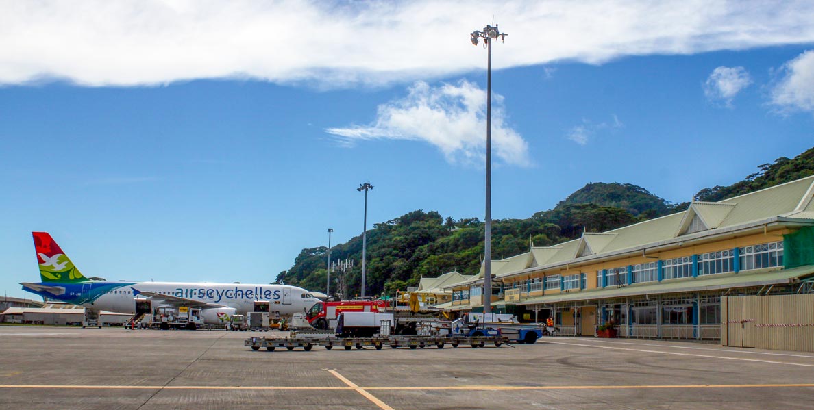 Seychelles International Airport Terminal Ramp of Seychelles International Airport