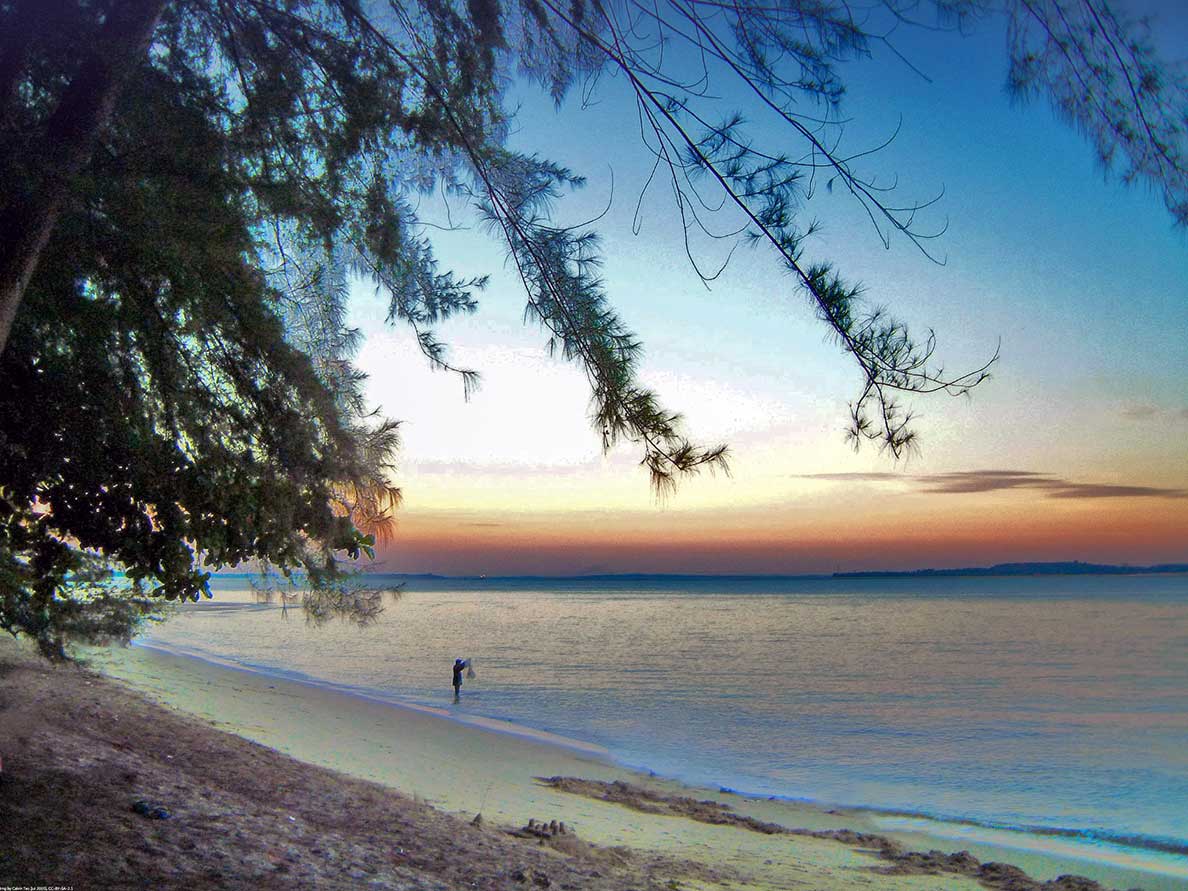 Singapore's Changi beach