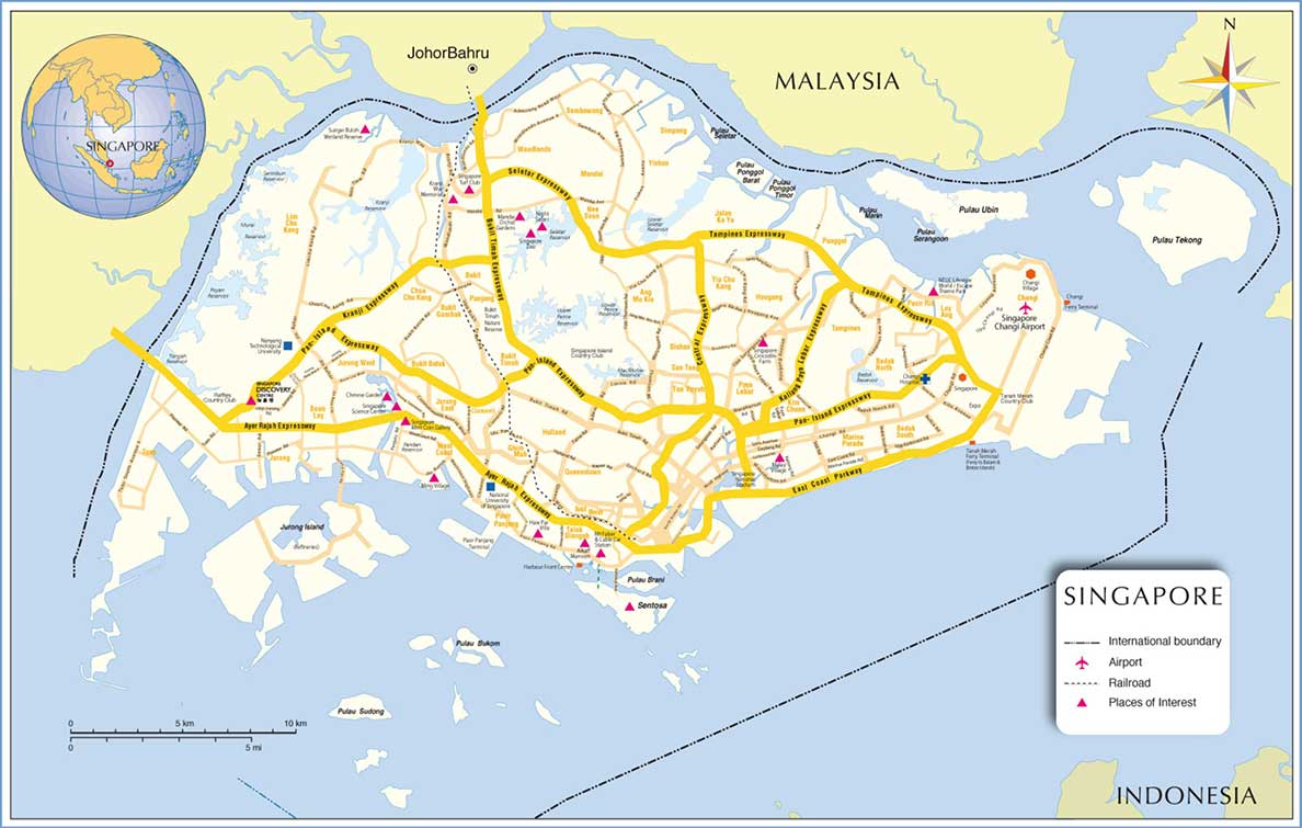 Singapore Map