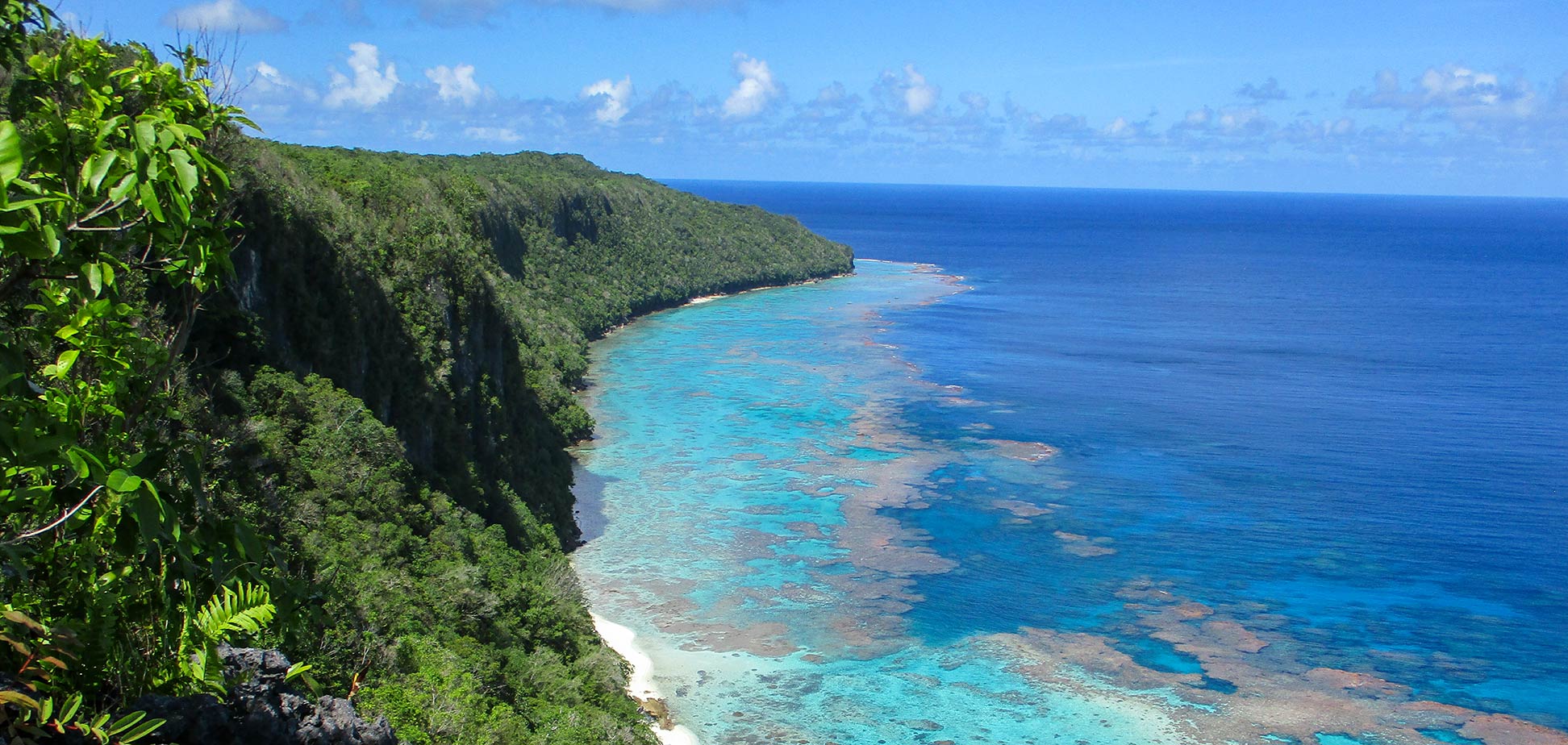 East Rennell, the largest raised coral atoll in the world is part of the Solomon Islands