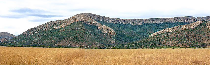 World Biosphere Reserve Magaliesberg near Rustenburg, South Africa