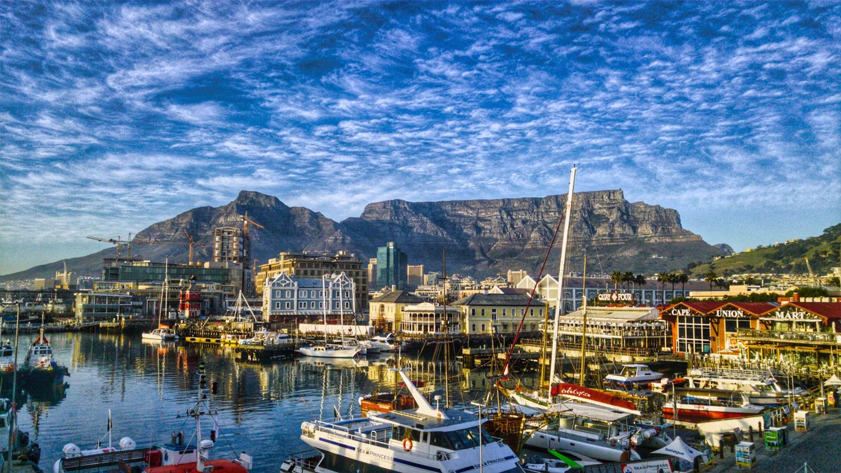 Victoria & Alfred Waterfront and Table Mountain in the background