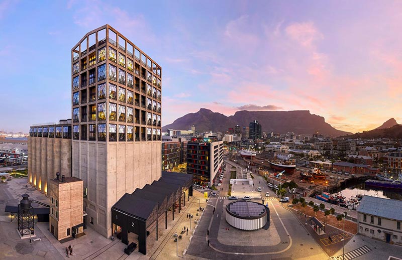 Building of the Zeitz MOCAA - Museum of Contemporary Art Africa.