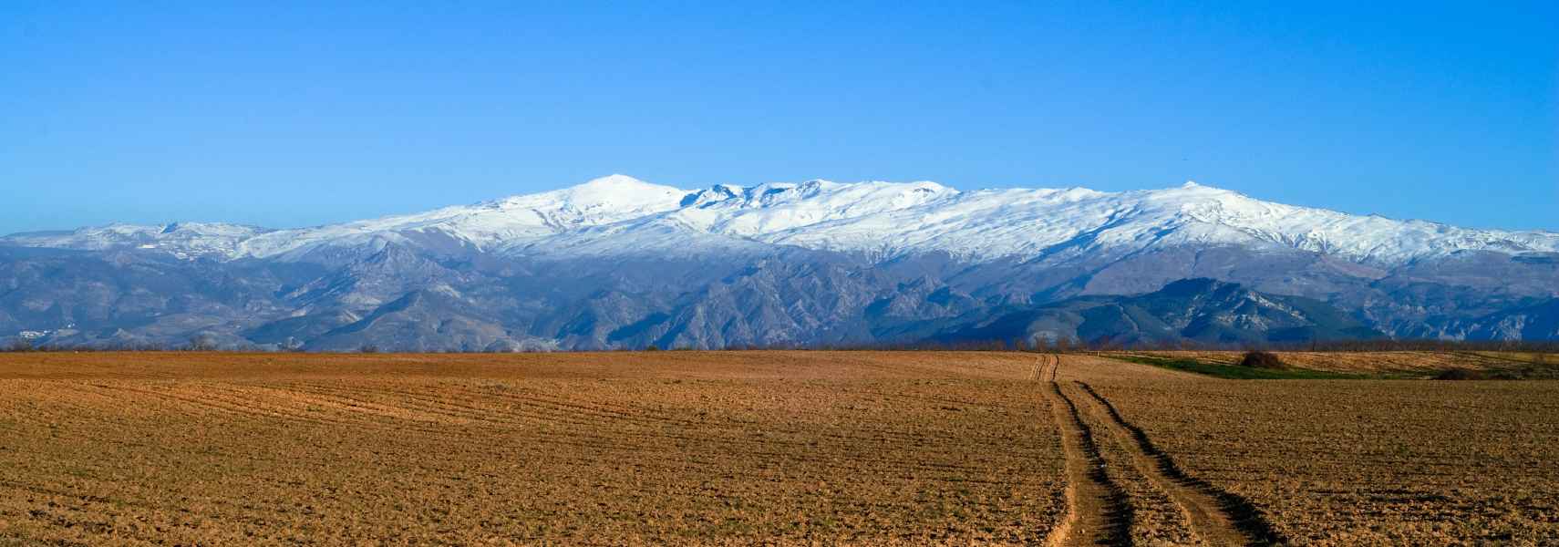 Sierra Nevada Spain with Mount Mulhacén