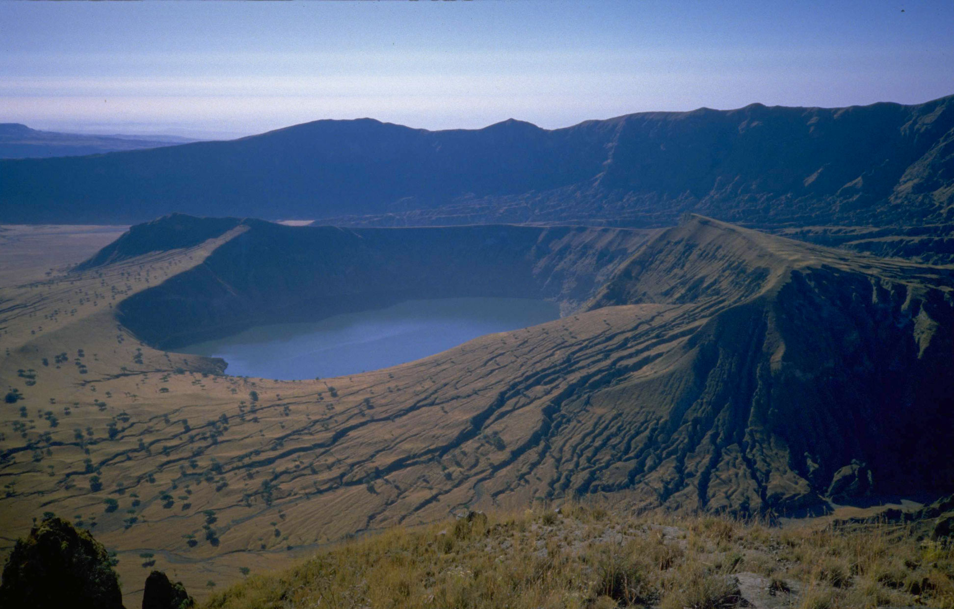 Sudan's highest point, the Deriba Caldera.