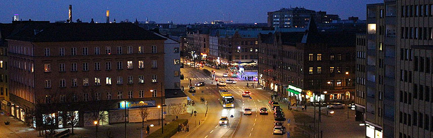 Street map Malmo Sweden ai