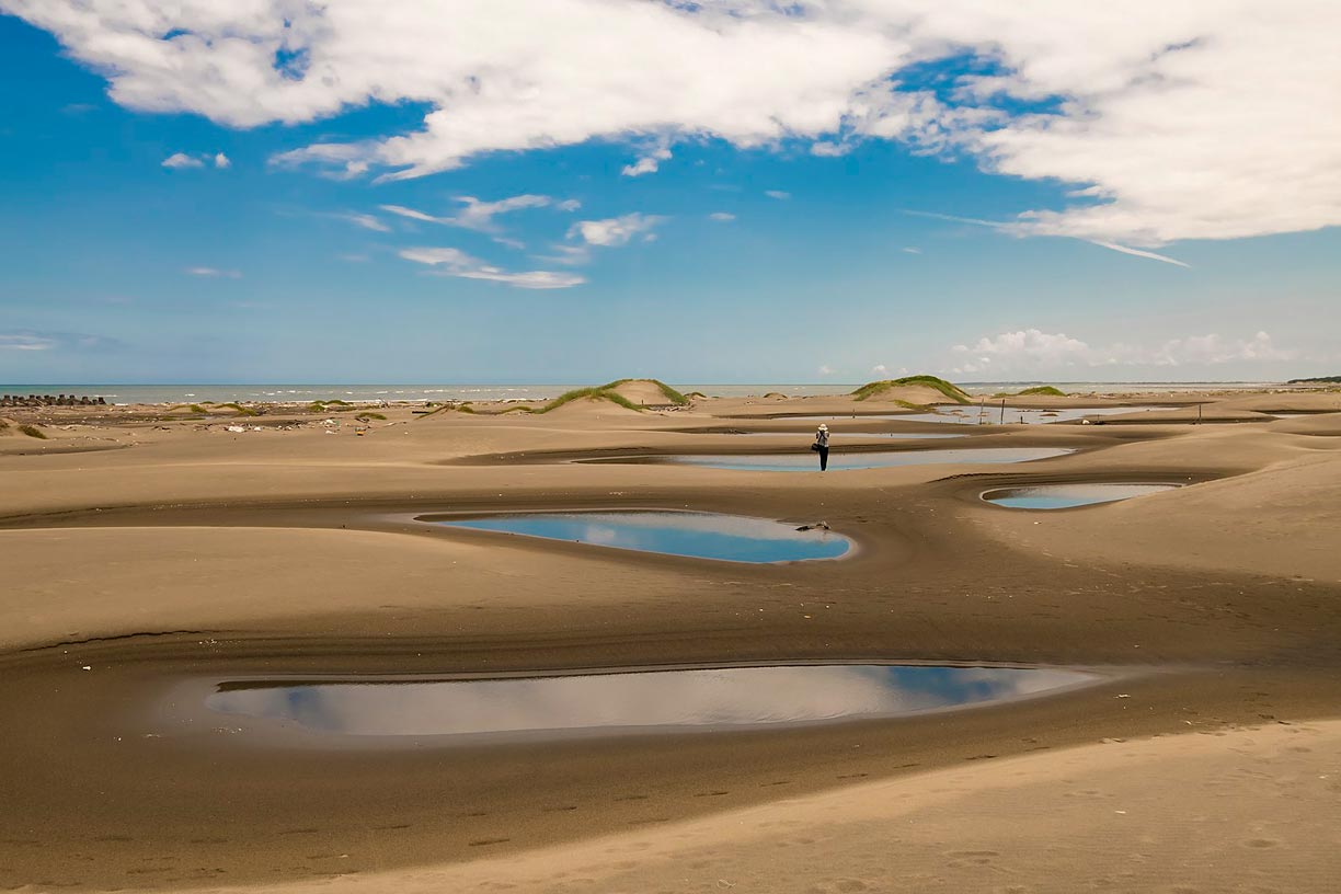 Dingtou Sandbar in Taijiang National Park