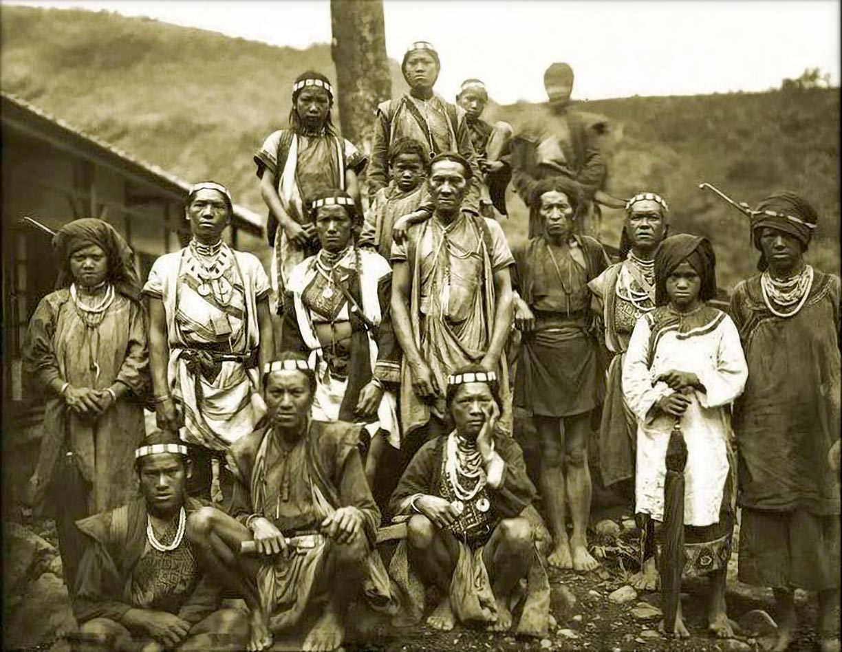 Indigenous People in Taiwan - Bunun Tribesmen, Formosa