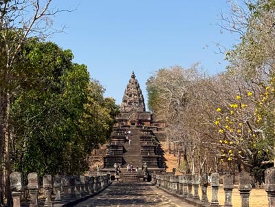 Phanom Rung Historical Park pathway.