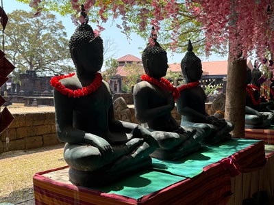 Kamphaeng Yai Temple in Sisaket, Thailand.
