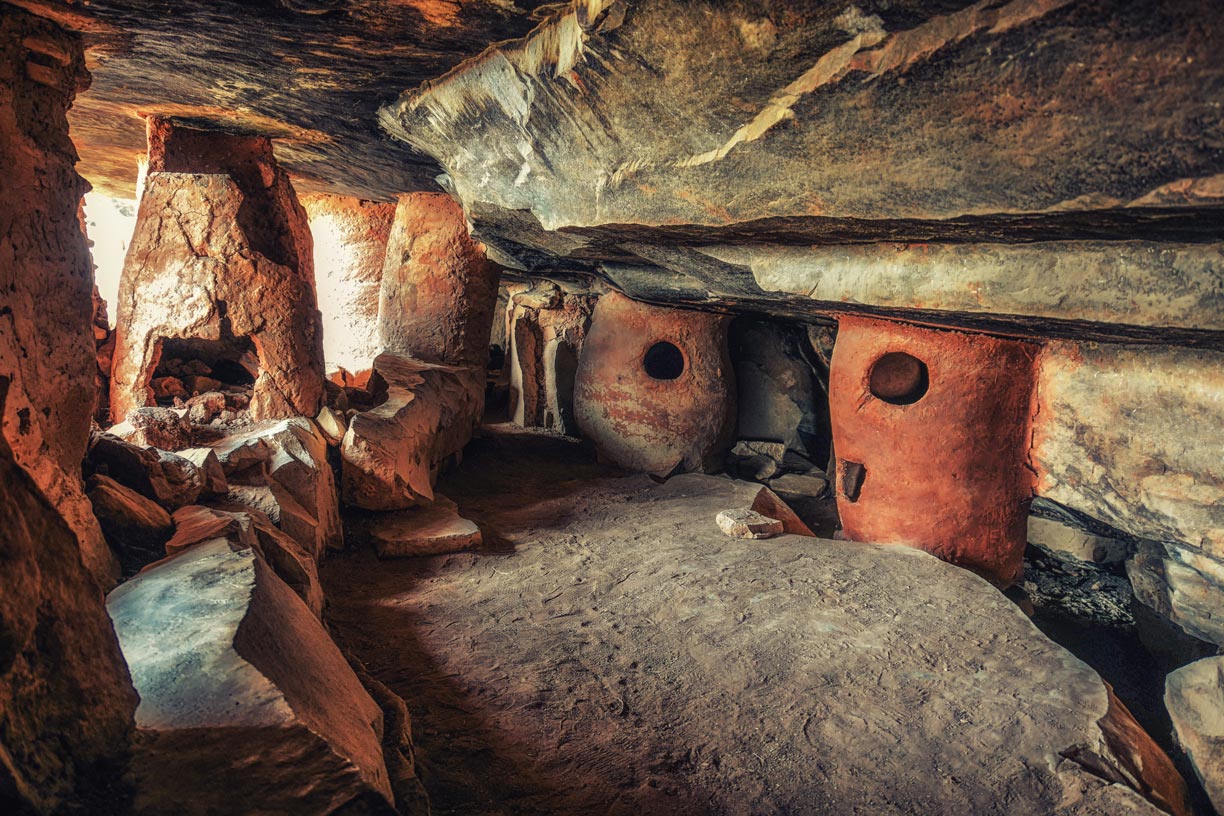 Granaries of the Nok and Mamproug Caves (Grottes de Nok)