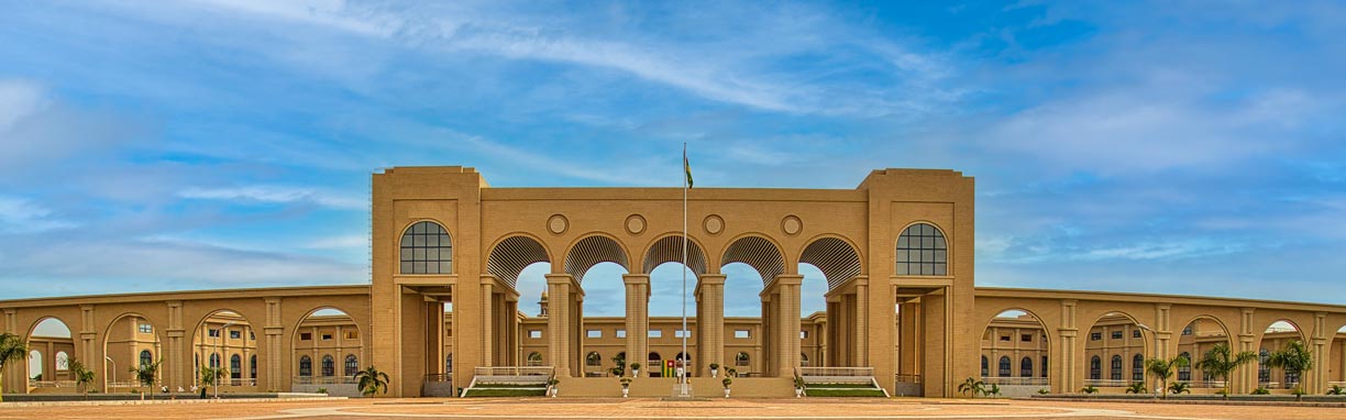 New Parliament house of Togo in Lomé