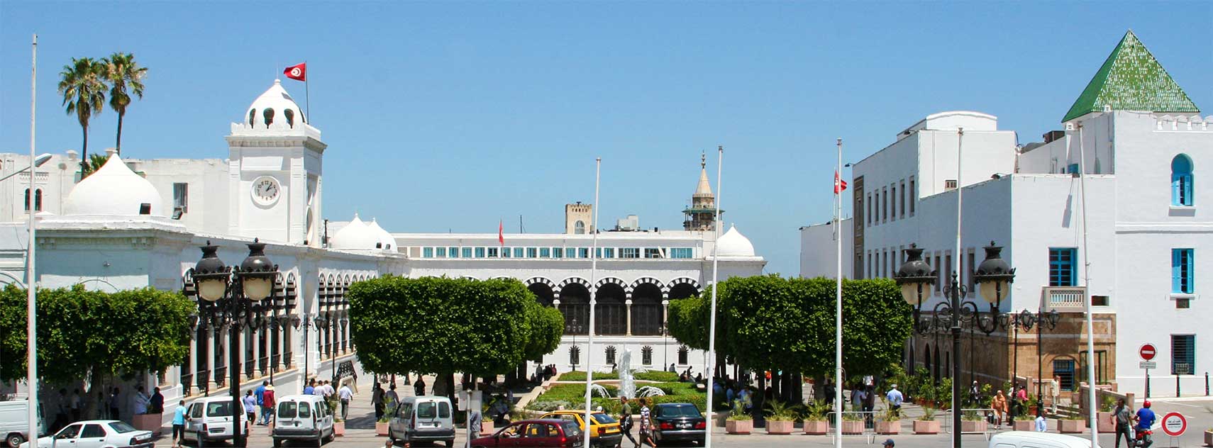 Kasbah Square in Tunis, Tunisia