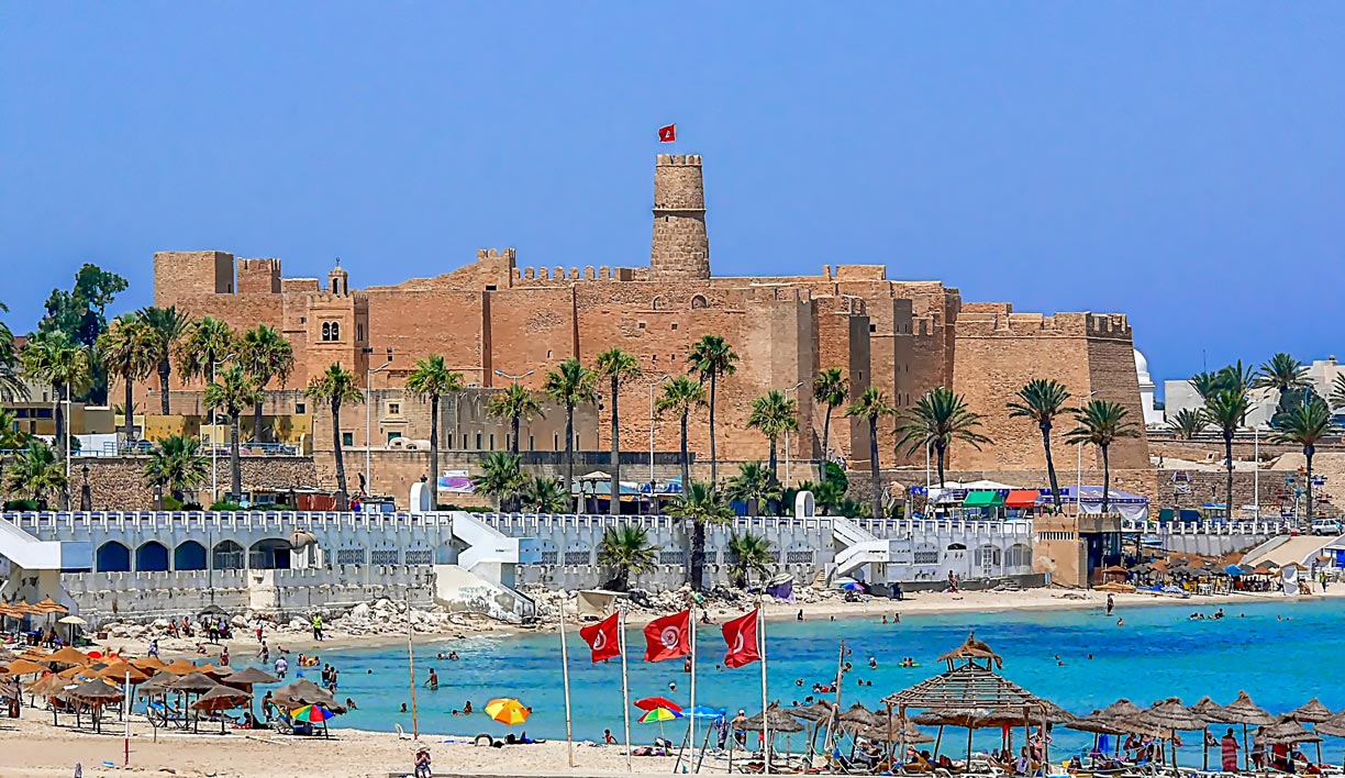 The Ribat of Monastir is the oldest ribat built by the Arab conquerors during the Muslim conquest. Monastir Ribat, Tunisa 