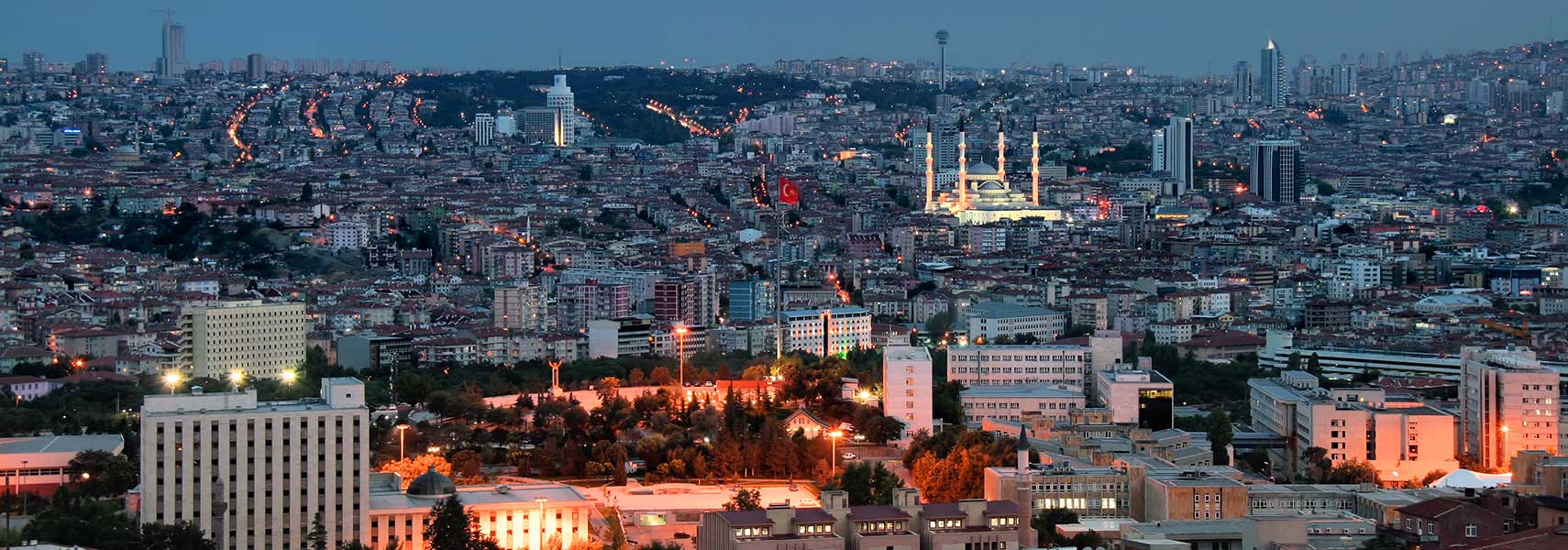 Ankara at night