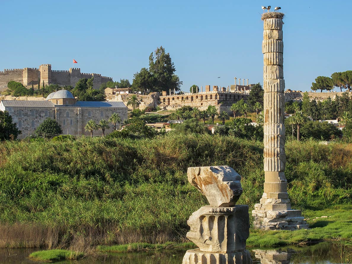 Temple of Artemis in Ephesus Tourism In Turkey