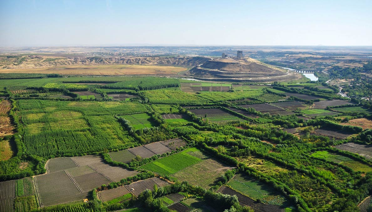 Hevsel Gardens and Kırklar Hill, Turkey