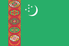 Turkmenistan Flag