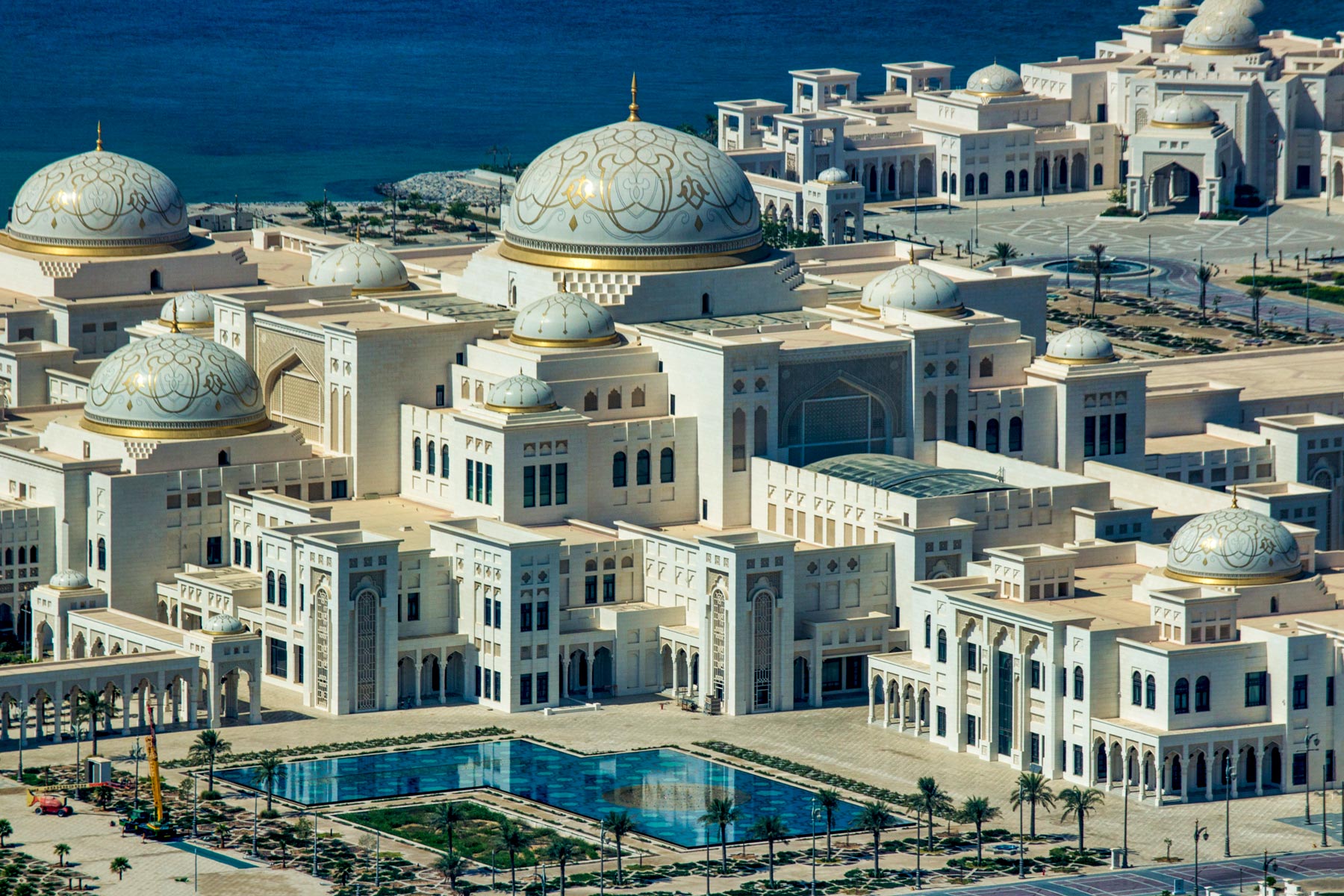 Qasr Al-Watan Presidential Palace in Abu Dhabi