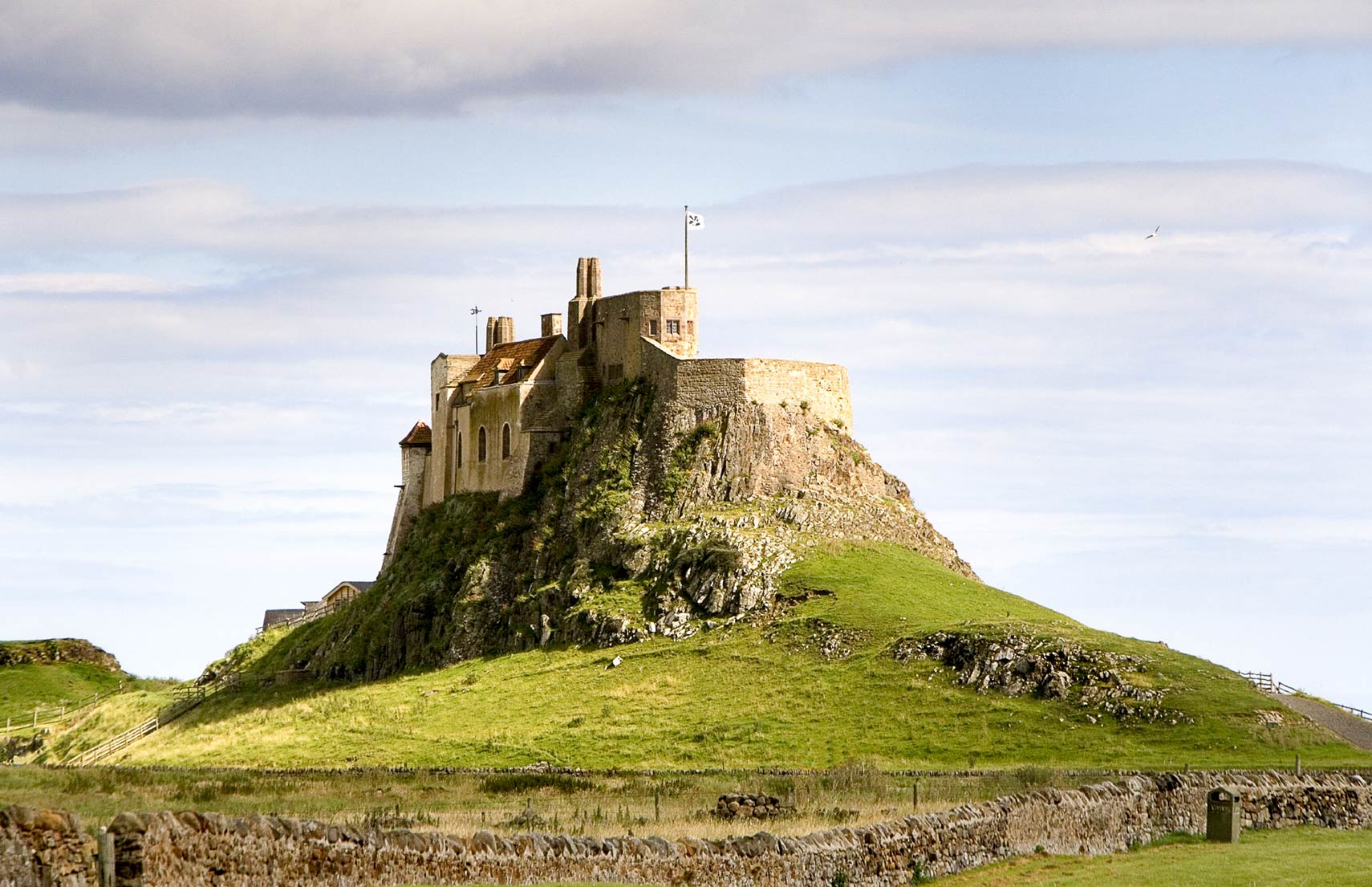 Lindisfarne Castle on Holy Island