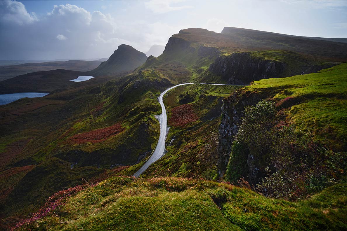 Quiraing, on the Trotternish Peninsula of Skye