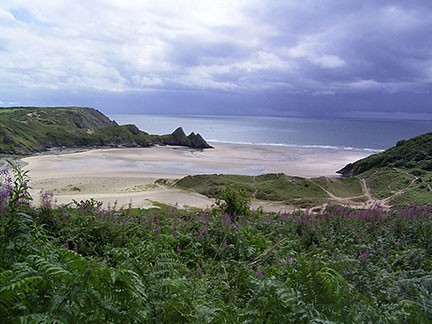 Three Cliffs Bay, Wales