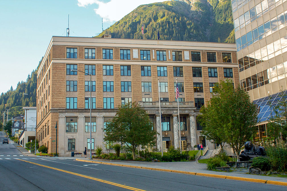 Alaska State Capitol in Juneau, Alaska